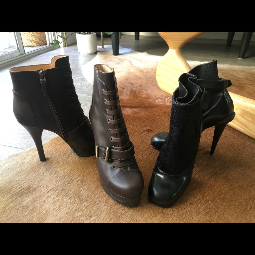 2 Pairs of Fendi Boots